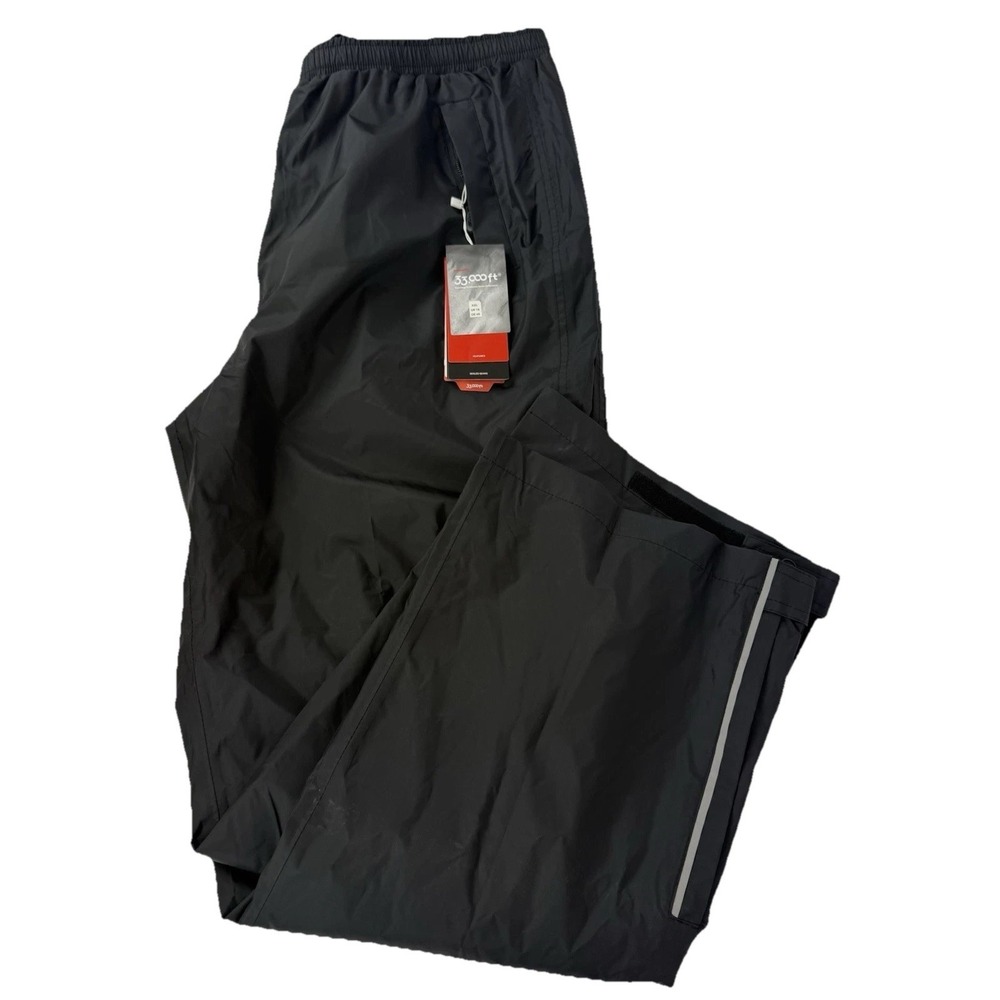 33000 ft Mens Waterproof Windproof Rain Pants Hiking Camping Outdoor Pants XXL